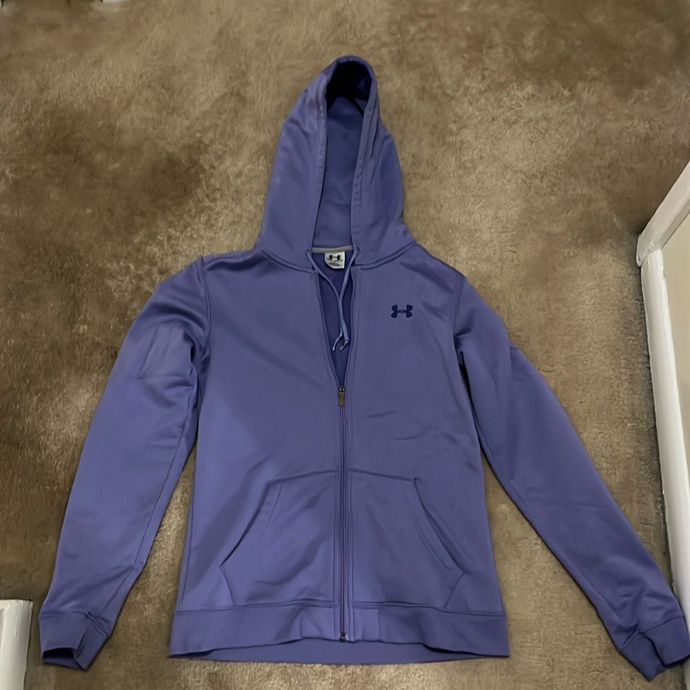 Women’s Under Armour Purple Zip Up Hoodie
